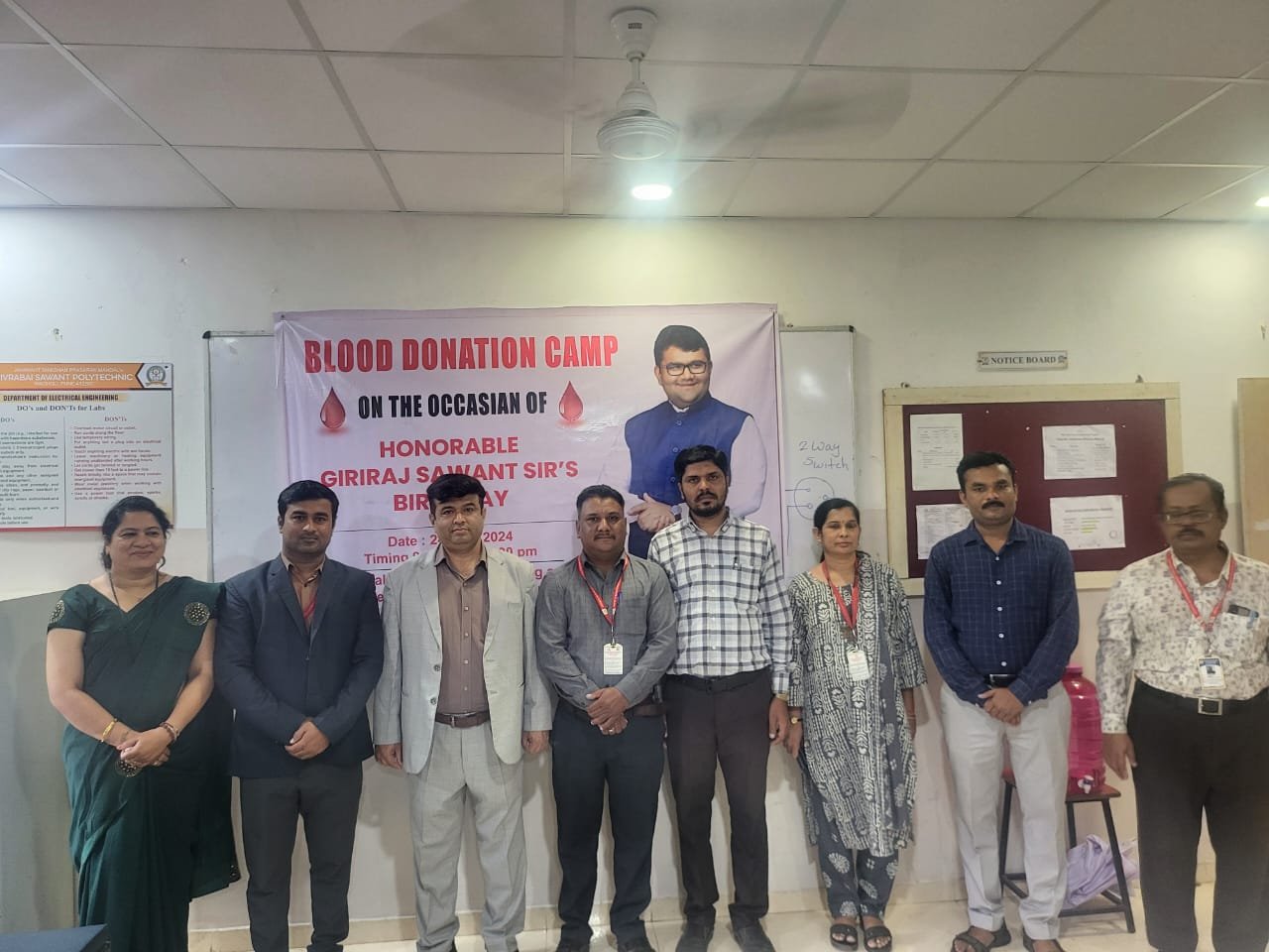 Blood donation camp